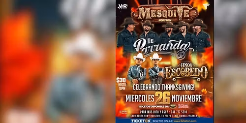 DE PARRANDA, HNOS ESCOBEDO