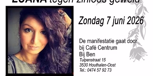 9de Herdenkingsrit motoren voor Luana tegen zinloos geweld!