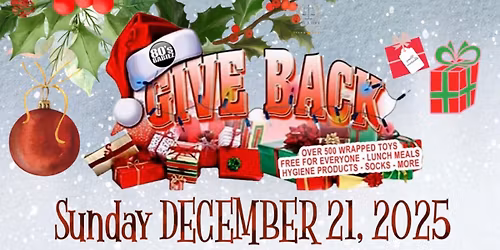 80\u2019s Babiez Annual Christmas Giveback