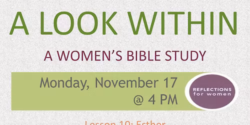 Ladies' Bible Study
