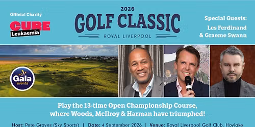 2026 Celebrity Golf Classic with Les Ferdinand and Graeme Swann