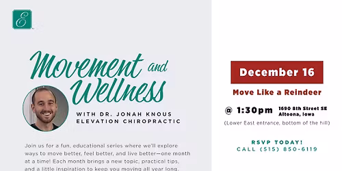 Monthly Movement and Wellness Series