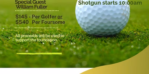 First Annual Golf Tournament 