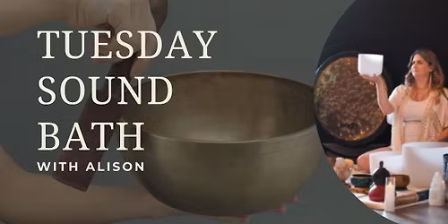 Energy Cleansing Sound Bath with Alison
