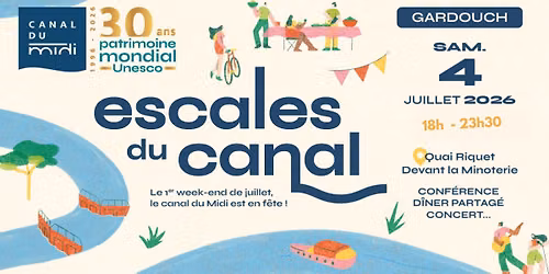 \ud83d\udee5\ufe0f Soir\u00e9e Escales du canal | Conf\u00e9rence, d\u00eener partag\u00e9 et Concert avec Le Myst\u00e8re des \u00c9l\u00e9phants \ud83c\udfb7