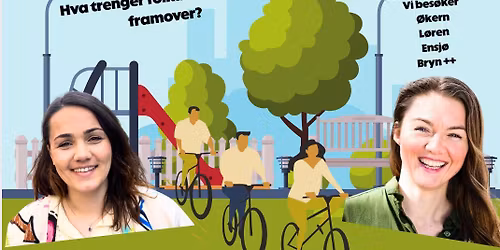Sykkelsafari med Henriette og Sigrid: Hva trenger Hovinbyen?