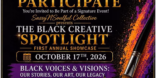 1st Annual Black Artist Spotlight Showcase