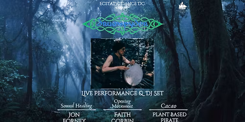 Ecstatic Dance: Halloween with Drumspyder \ud83e\ude98 \ud83d\udd77\ufe0f