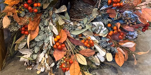 Dried Fall Wreath Workshop