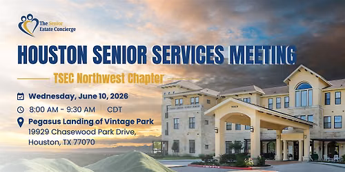 Houston Senior Services Meeting | TSEC Northwest Chapter