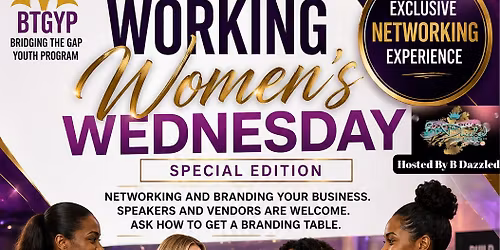 Working Women\u2019s Wednesday 