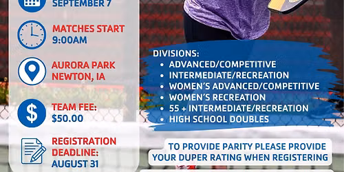 YMCA Labor Day Pickleball Tournament
