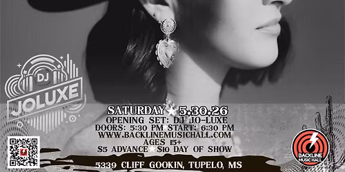 05.30.26 Jacee & the Weekdays with DJ JO LUXE (15+)
