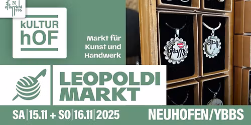 Leopoldimarkt Markt f\u00fcr Kunst- und Handwerk