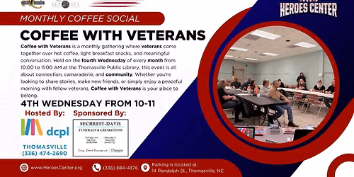 Coffee with Veterans