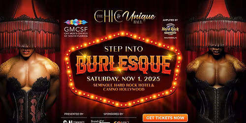 The Chic & Unique Ball - Step Into Burlesque