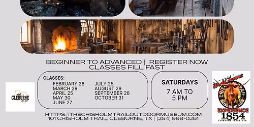 NEW BLACKSMITH CLASSES