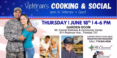 Veteran's Cooking & Social