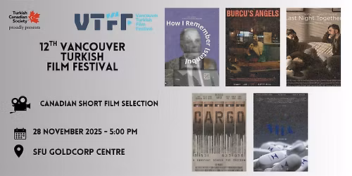12TH VTFF CANADIAN SHORT FILM SELECTION!