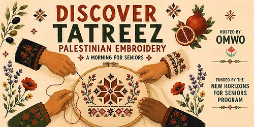 Discover Tatreez: Palestinian Embroidery for Seniors