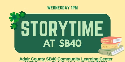 Storytime at SB40