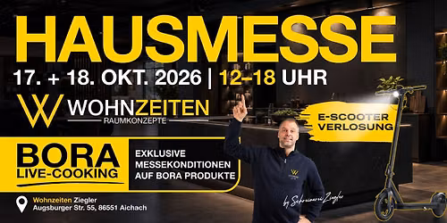Hausmesse bei Wohnzeiten in Aichach