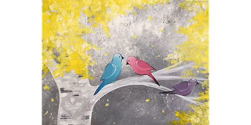 Birds in the Birch - Paint and Sip in Houston | Classpop!\u2122