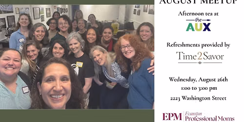 EPM August Meetup: Afternoon Tea @The Aux