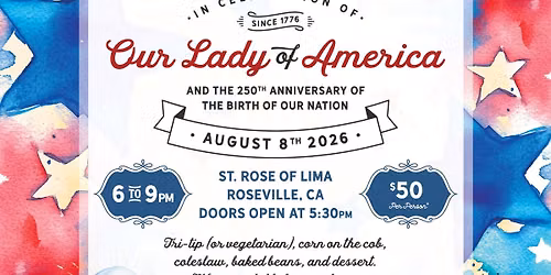 Carmelite Fund Raiser Dinner