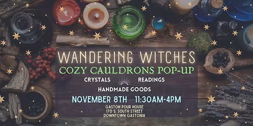 Wandering Witches Cozy Cauldrons Pop-Up
