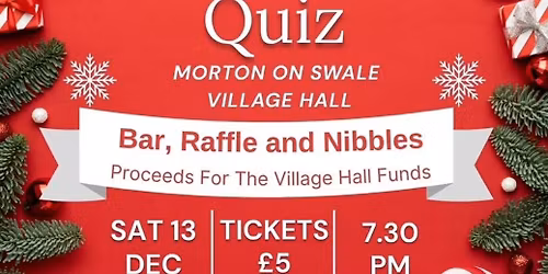 Village Hall Christmas Quiz 