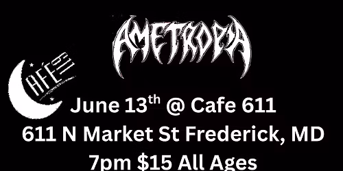Mordant Rhed\/ Lord Humungus\/ Syn\/ Ametropia @ Cafe 611