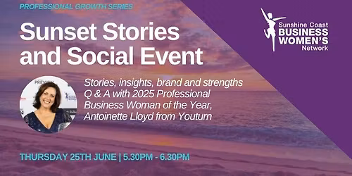 Sunset Stories and Social with Antoinettee Lloyd 