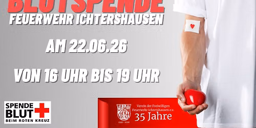 Blutspende am 22.06.26