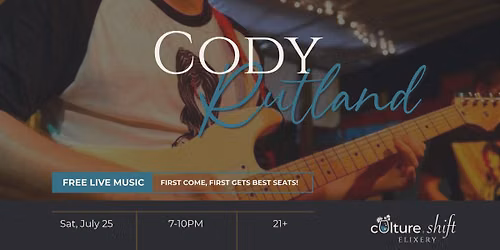 Cody Rutland at The Elixery