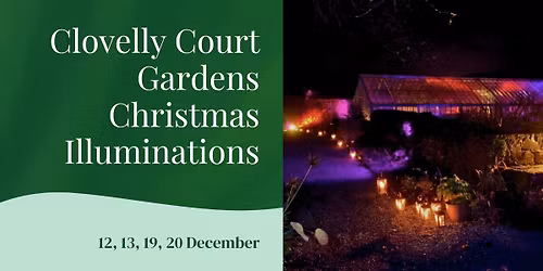 Clovelly Court Gardens Christmas Illuminations