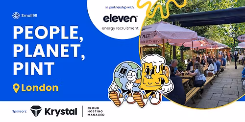 London - People, Planet, Pint\u2122 @ Innovation Zero: Sustainability Meetup