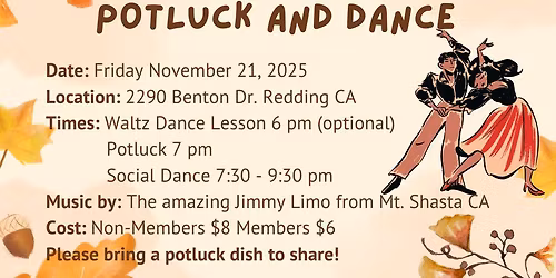 Friendsgiving Potluck and Dance