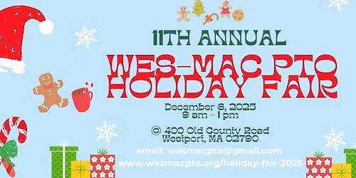 WES-MAC PTO'S 11th Annual Holiday Fair 