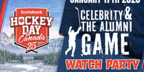 Scotiabank Hockey Day In Canada Alumni and Celebrity Game at Avenir Centre
