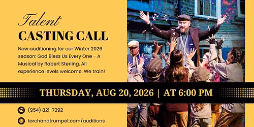 \ud83c\udfad\ud83c\udf84 CASTING CALL- God Bless Us, Everyone \ud83c\udf84\ud83c\udfad