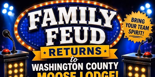 Family Feud at Washington County Moose Lodge 1966 in Abingdon VA