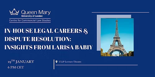 In-House Legal Careers & Dispute Resolution: Insights from Larisa Babiy