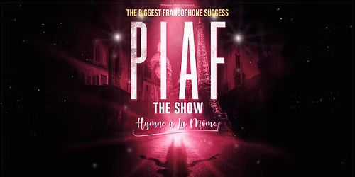 PIAF! THE SHOW - RIO DE JANEIRO