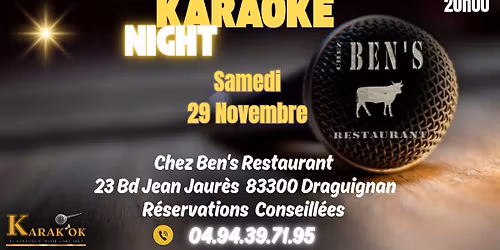 Karaoké Chez Ben's Draguignan 