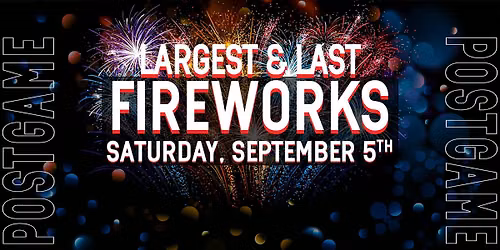 Largest & Last Fireworks + Season Rewind at Clearwater Threshers
