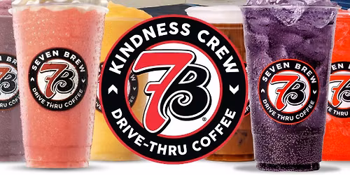 7 Brew Coffee Grand Opening - Swag Day