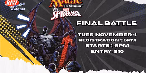 MTG Spiderman Final Battle