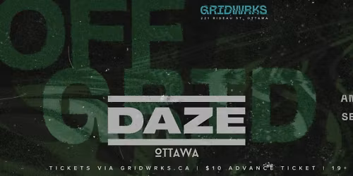 OFF GRID SATURDAYS 060 | DAZE W\/ ANTHONY COLE, MANOLI & SEAN VINCENT