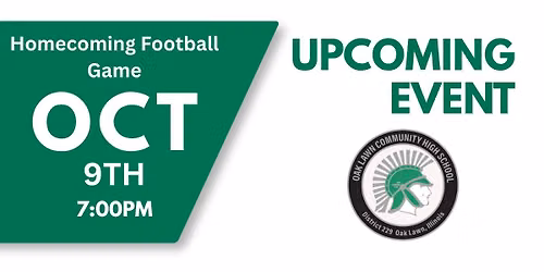 Homecoming Football Game vs Eisenhower High School